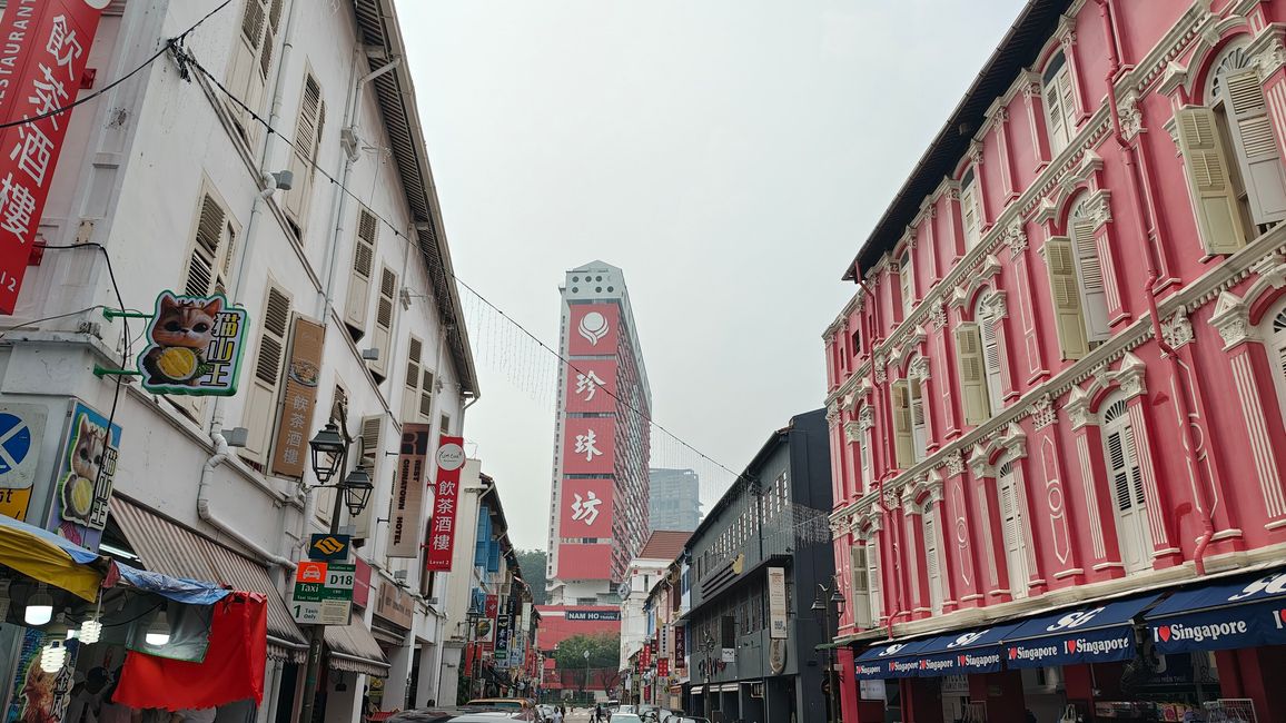 Ein Geschichtenerzähler in Chinatown