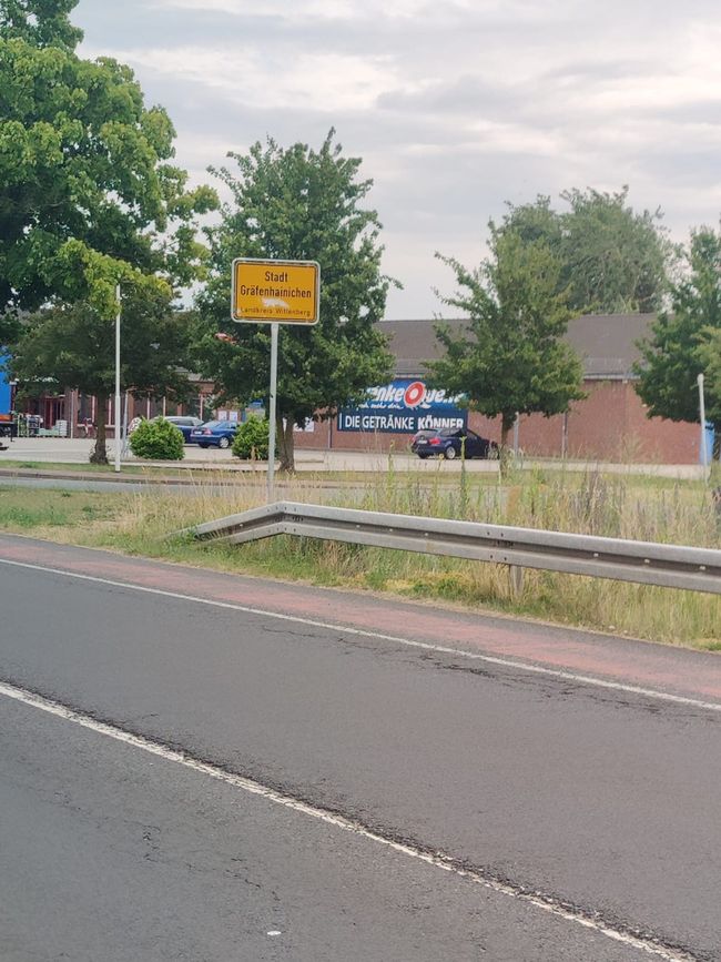Tag 1 Grenzgang ( Hinfahrt)