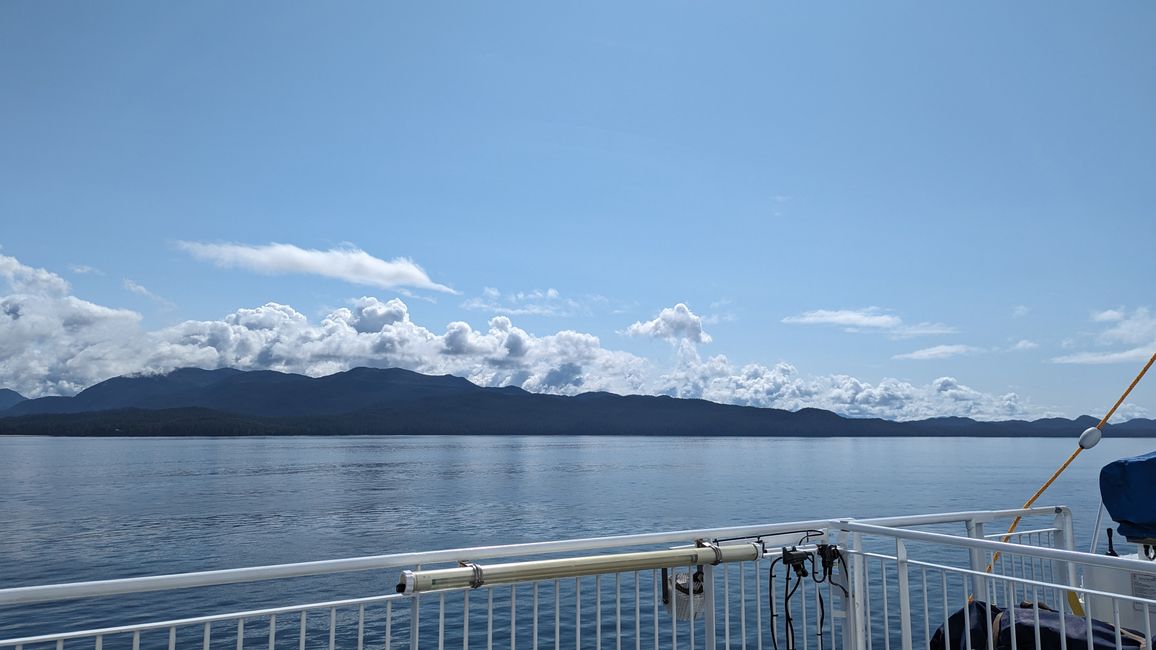 Day 13: Port Hardy - INSIDE PASSAGE  Prince Rupert