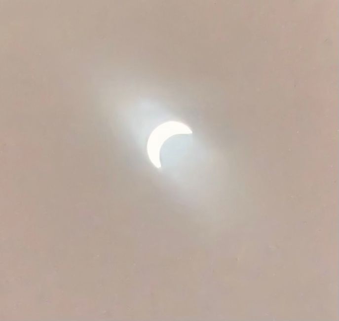 Sonnenfinsternis/ Solar eclipse