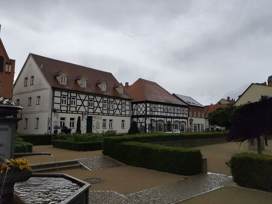 Tangermünde - Kurzbesuch auf dem Weg von Sportplatzprüfungen im Osthavelland