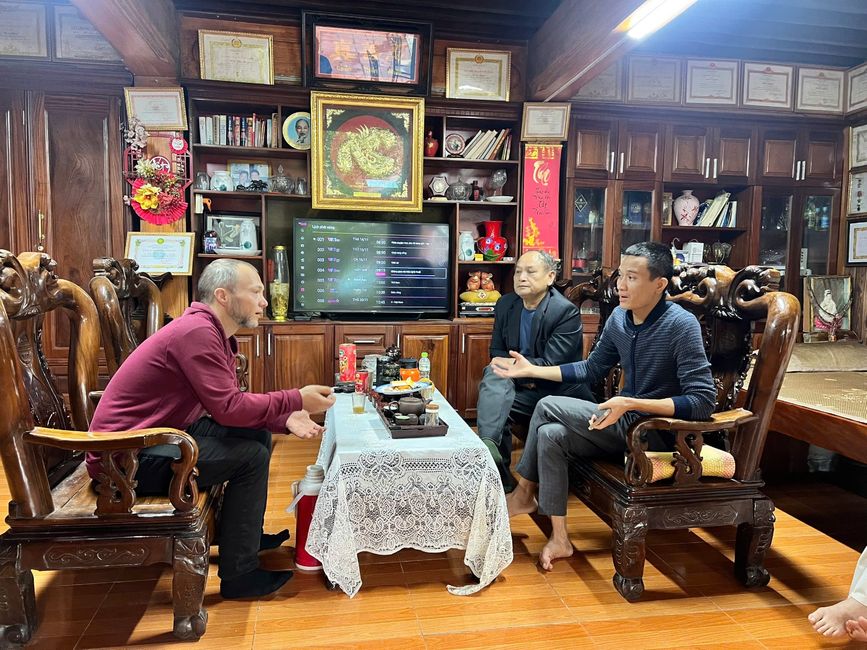 Zu Besuch bei Khanh's Familie