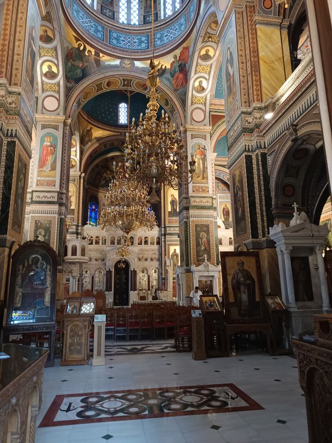 Una giornata di pioggia a Patrasso