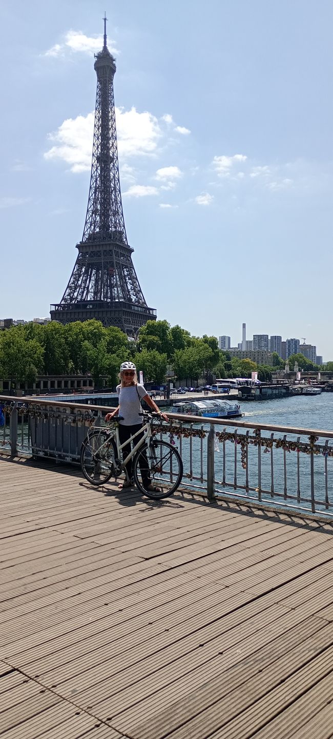 Touristen in Paris 