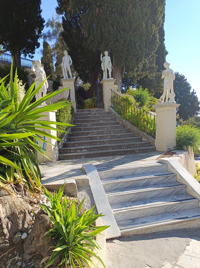 Korfu - Achilleion und Altstadt