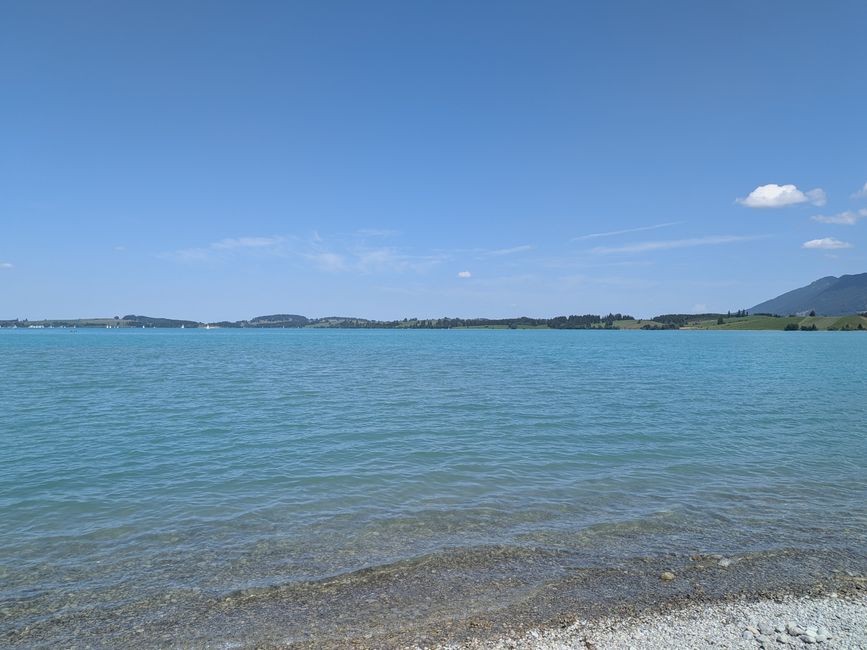 Sommerurlaub 2026 - Forggensee: die ersten Tage