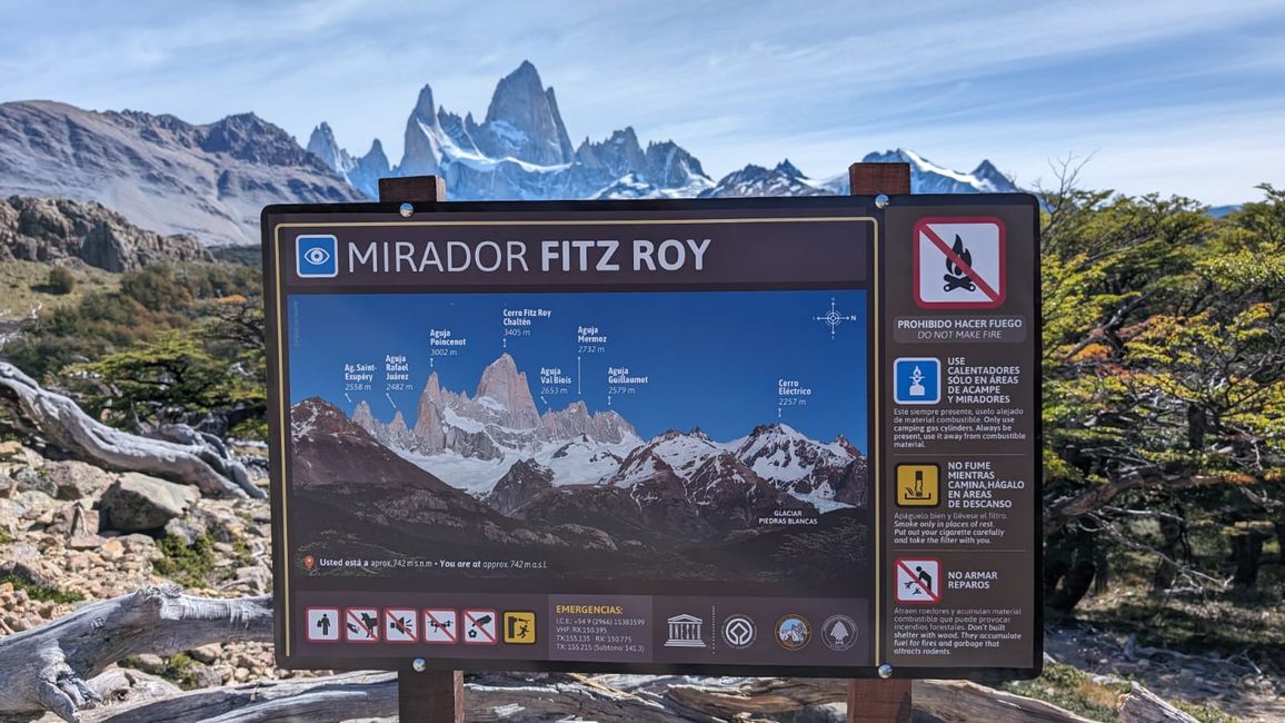 Laguna Capri mit Blick auf Fitz Roy