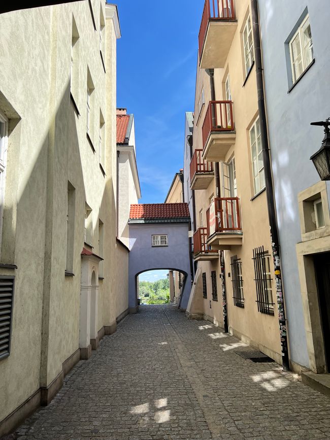 Spaziergang durch Warschau