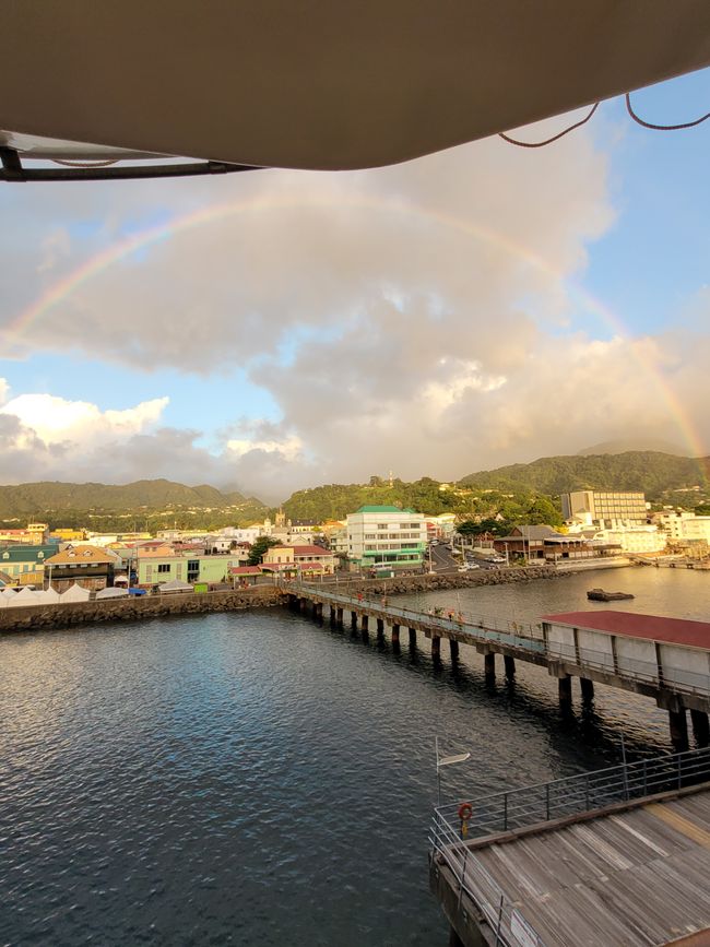 Tag 22 von 175: Kreuzfahrt rund um die Welt - Roseau/Dominica