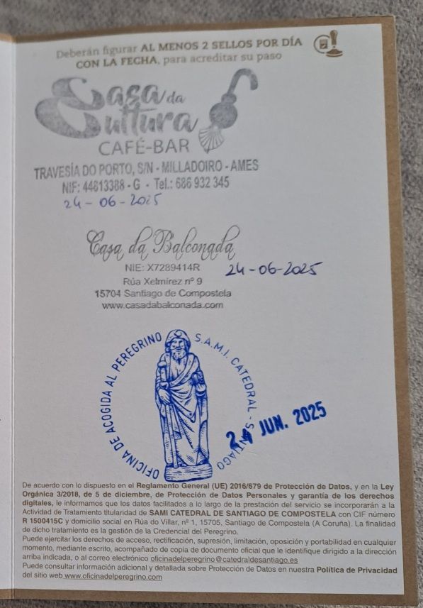 11. Etappe: Padron - Santiago de Compostela 