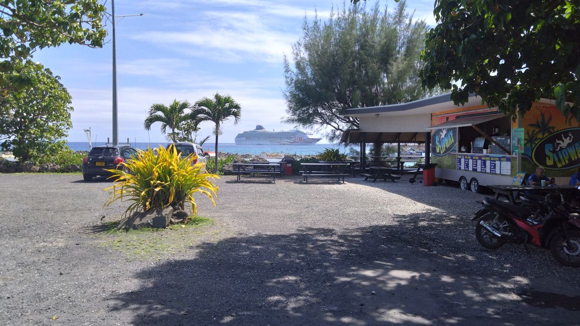 Rarotonga - Caminata cruzada por la isla