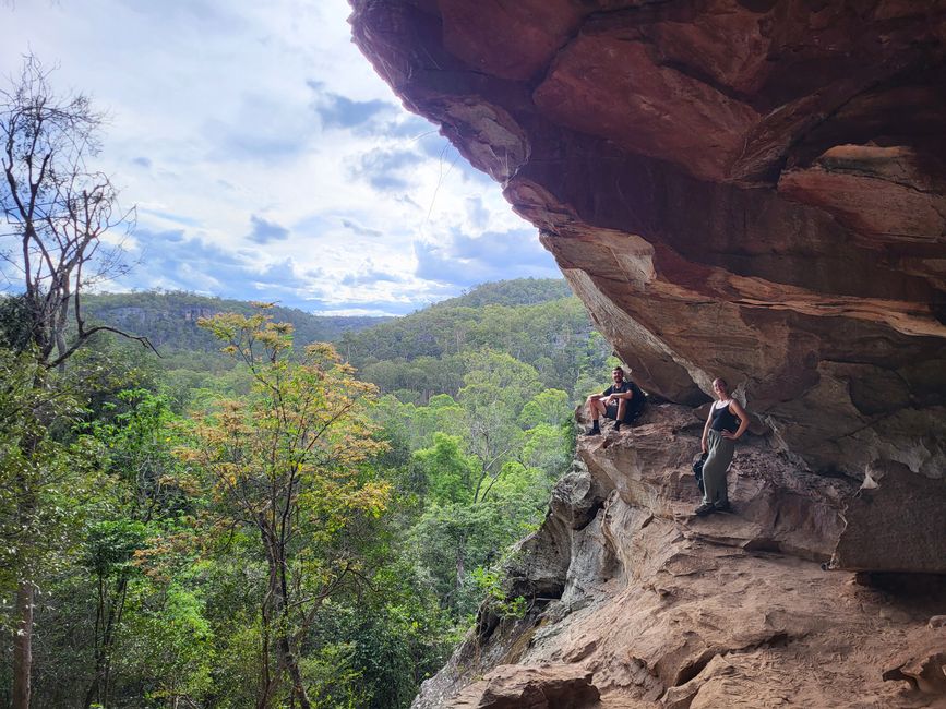 Überhang im Cania Gorge Nationalpark