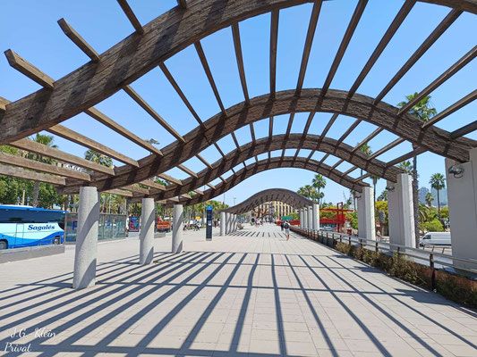 Barcelona Stadt und Strand