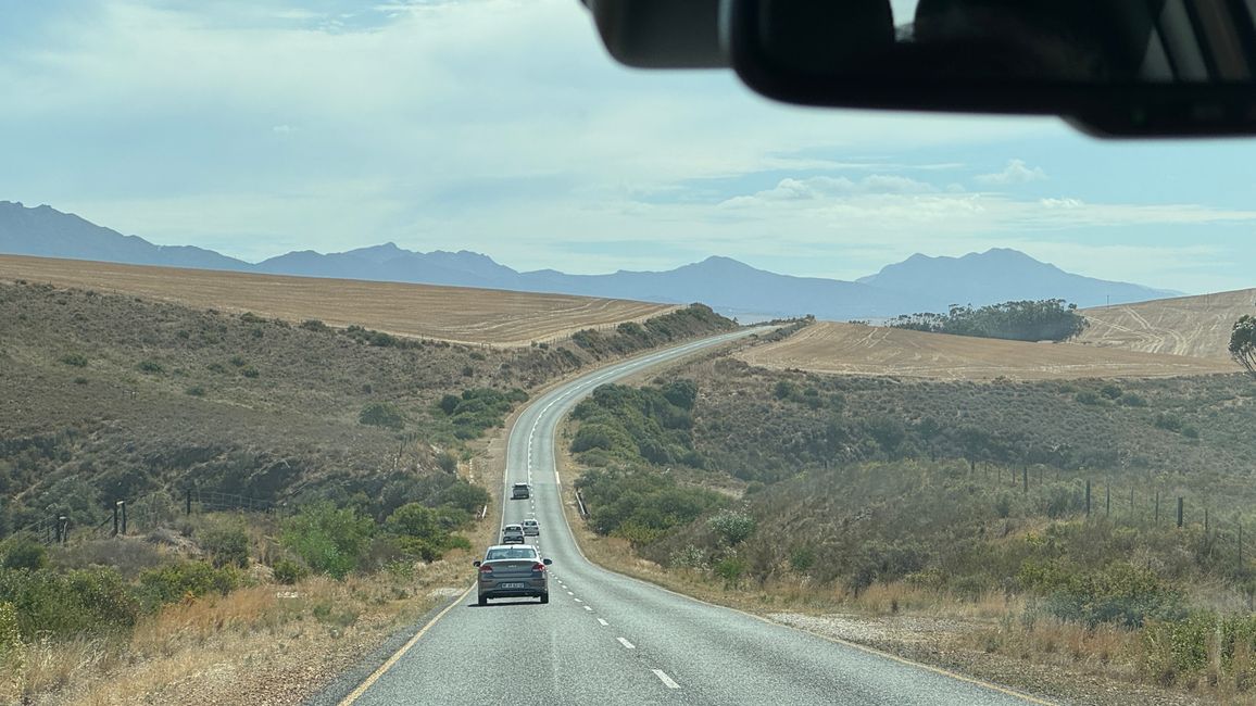 Strassen gut ausgebaut auf der Garden Route