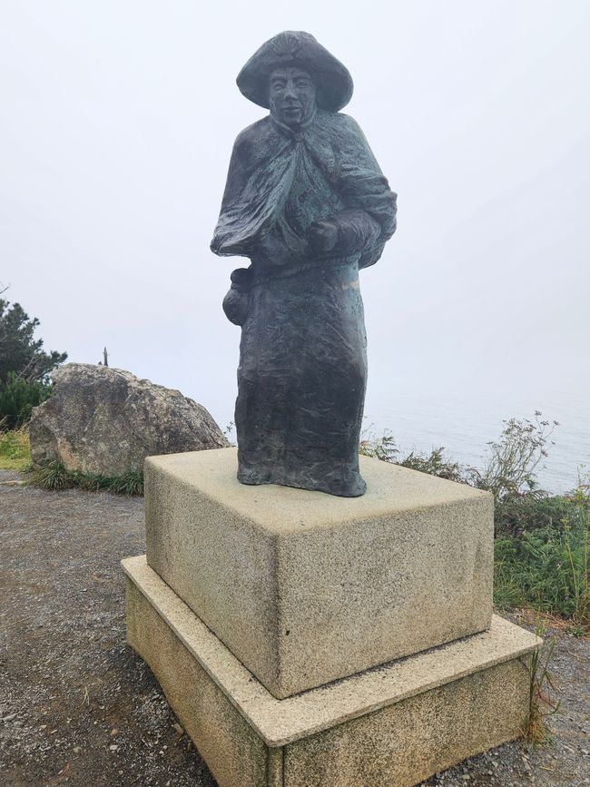 Pilgrim statue