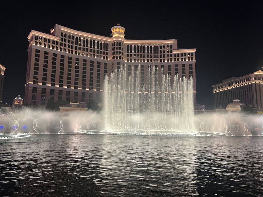 Wasserspiele am Bellagio