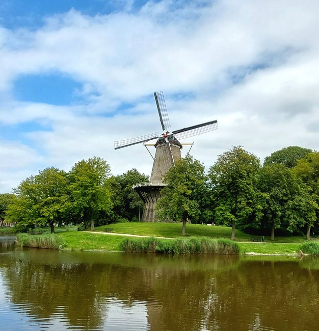 Les Pays-Bas sont le pays des moulins à vent