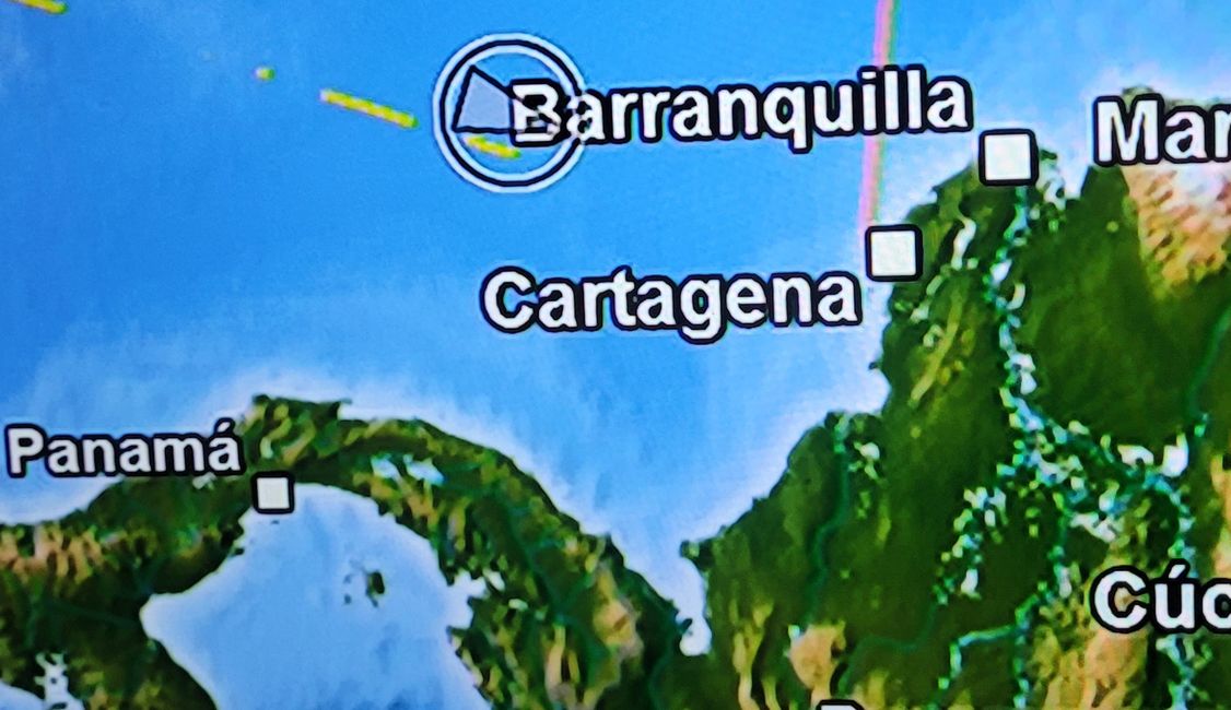 Día 36 y 37: Crucero alrededor del mundo - Cartagena/Colombia