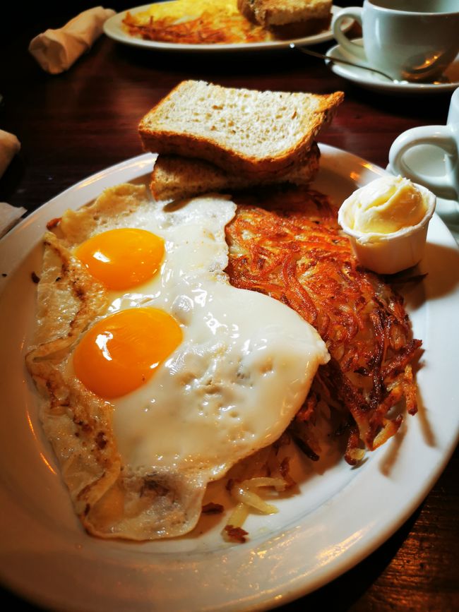 Finalmente un delicioso desayuno 