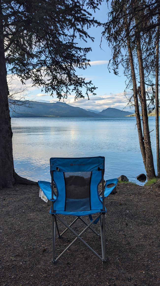 Kinaskan lake Campground, Site 22