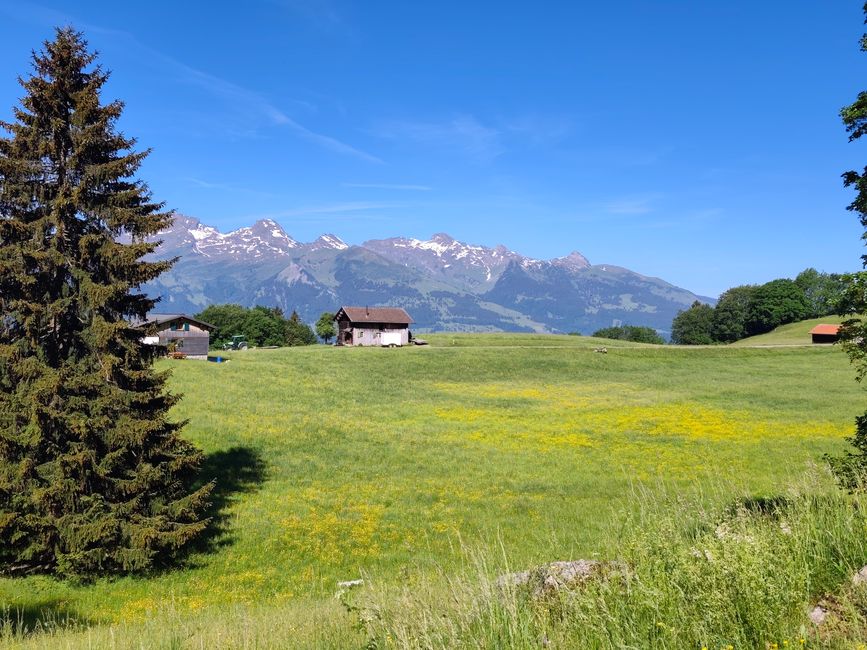 Liechtenstein - was für Aussichten und Berge🐶😃