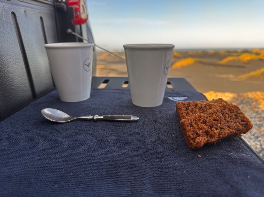 ...oggi ci dirigiamo verso sud verso Stokksnes e...