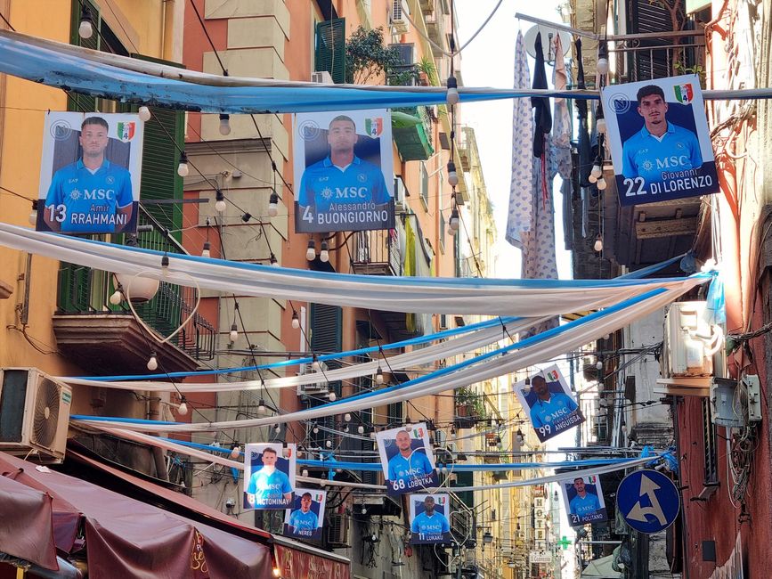 Fußball, der wichtigste Nebensache der Welt, ausser in Napoli