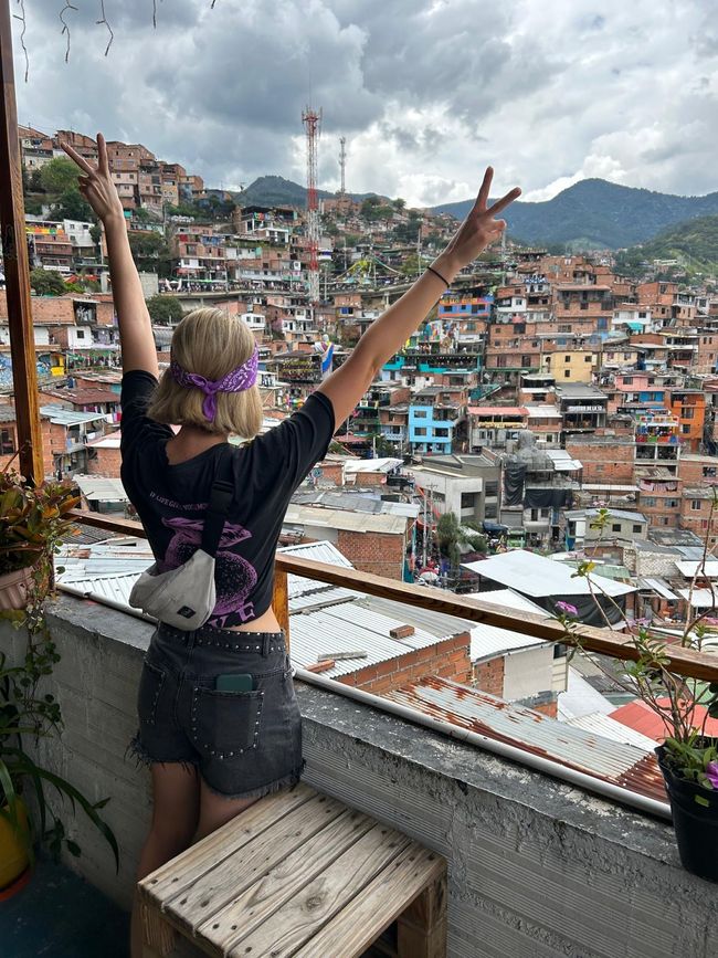 Community 13: Am dichtesten besiedelte Gebiet der Stadt Medellin. 