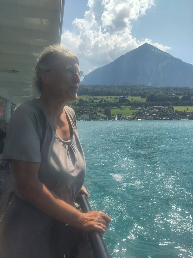 Fahrt auf dem Thunersee