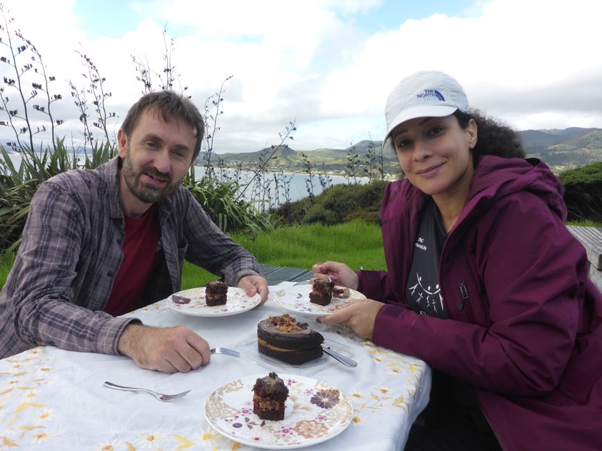 Der Kuchen wird vernascht