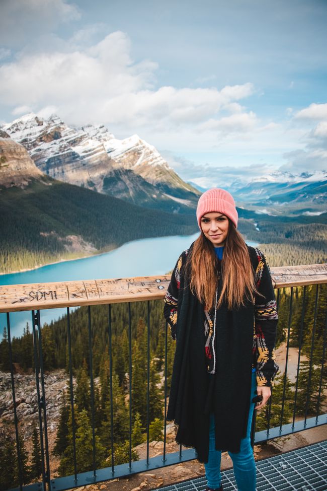 Autofahrt Lake Louise -> Jasper & de Waldbrand