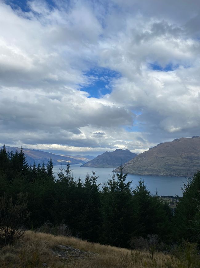 Ausblick auf den Lake Wakatipu 