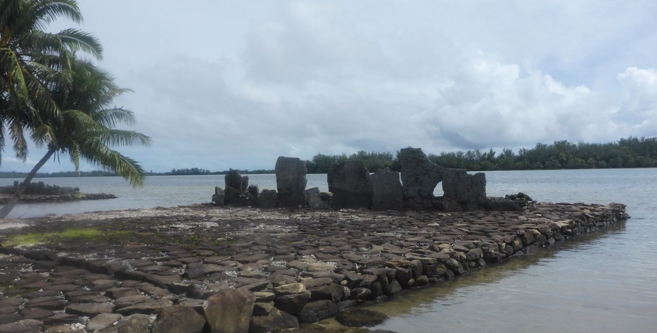 Marae, alte Grabstätten der Einwohner