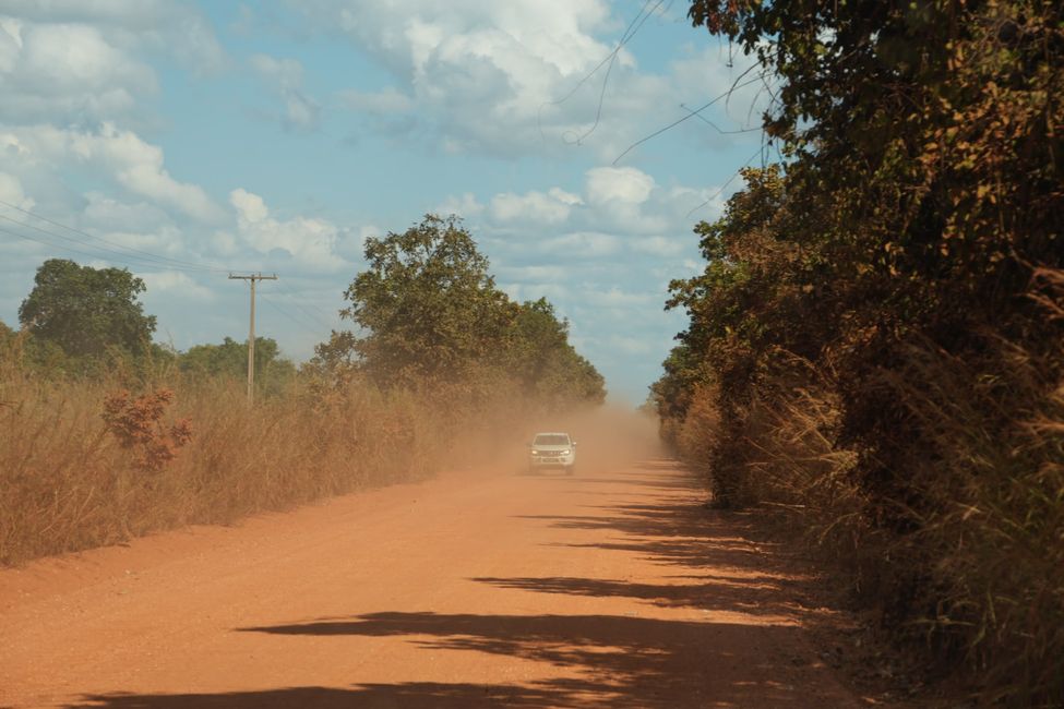 Arrivo alla Pousada Rio Claro