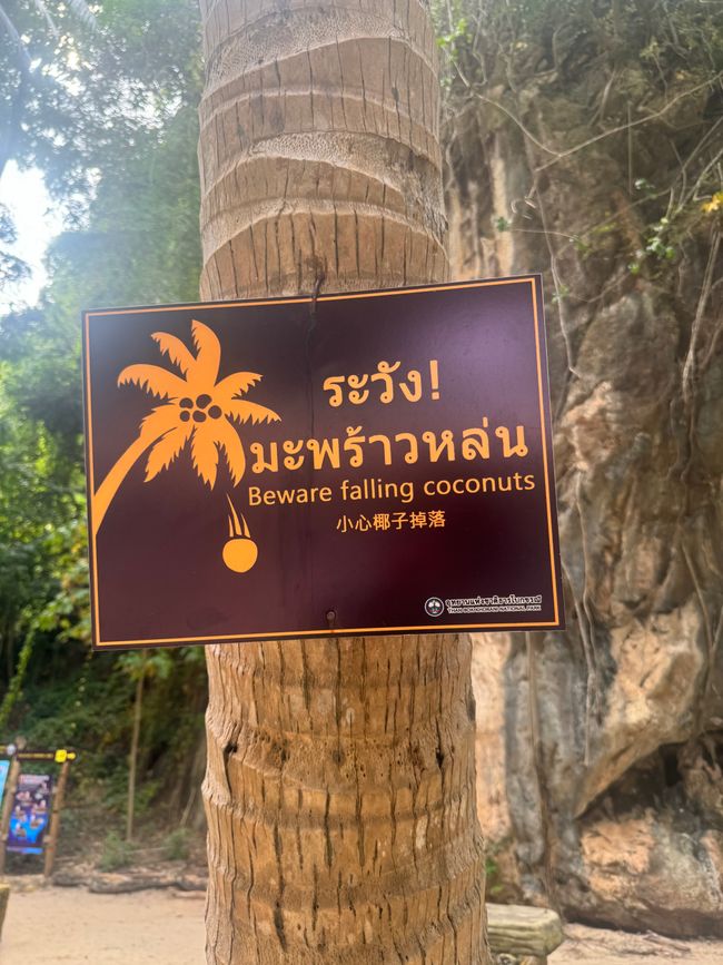Sign on Koh Lao Lading