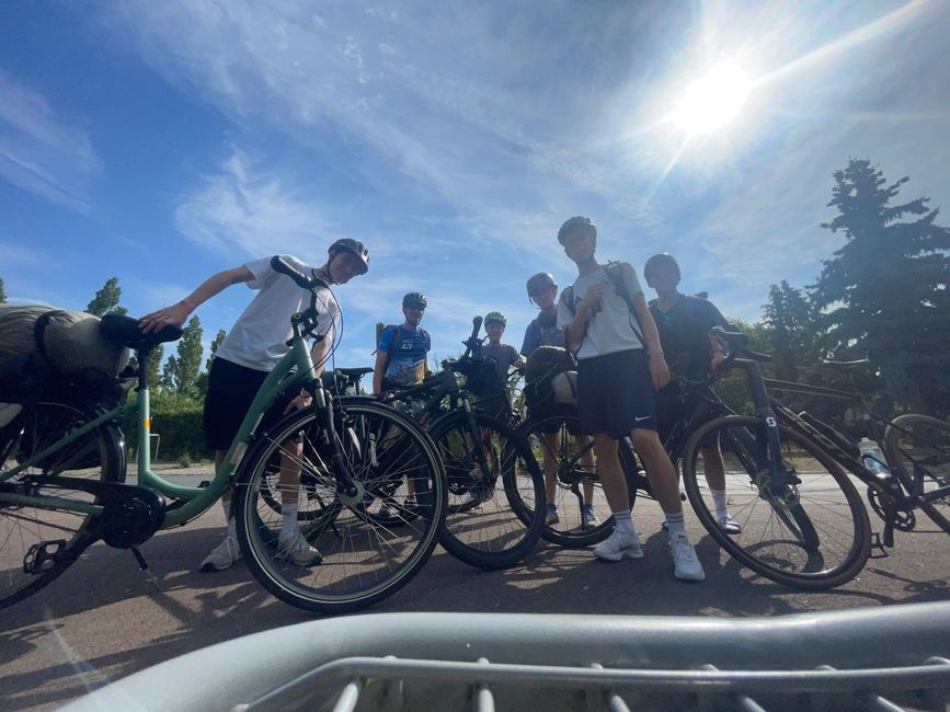 Tag 1 Grenzgang ( Hinfahrt)