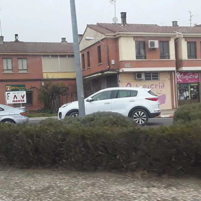 Fotos von meinem Auto aus Peñafiel (Valladolid) (Dezember 2019)