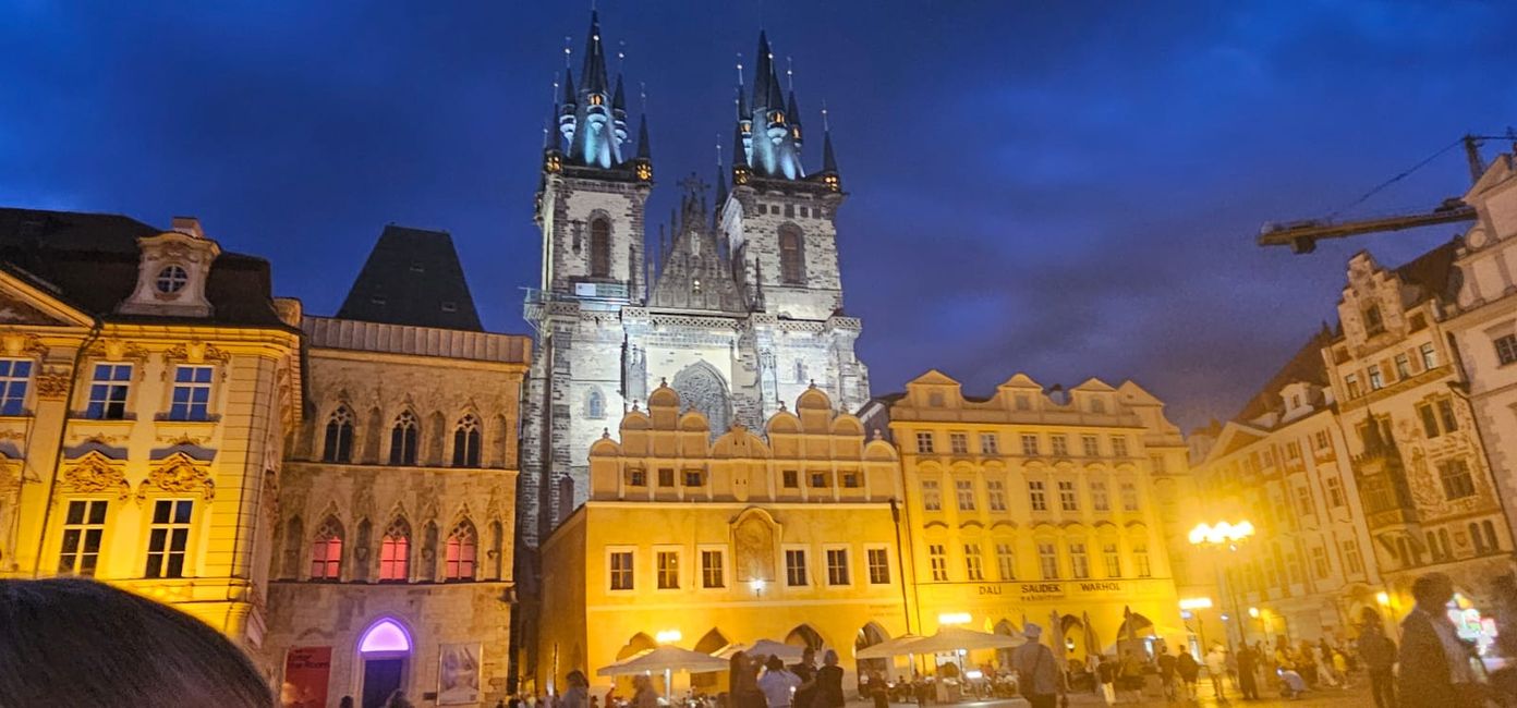 Prag - bin wieder mal da! Eine sehr volle und atemberaubende Location!