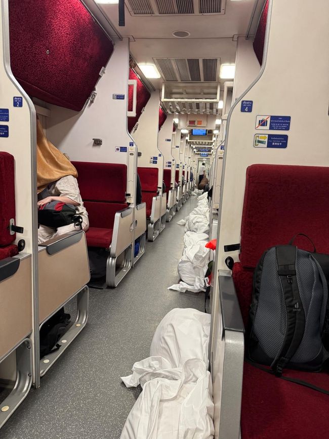 Mit dem Nachtzug nach Chiang Mai