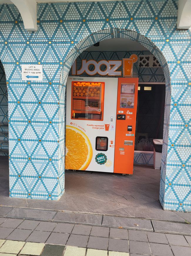 O-Saft nach dem Moschee Besuch darf nicht fehlen ;)