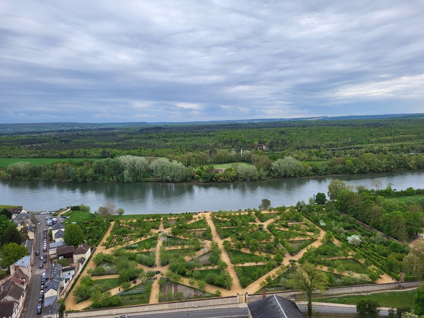 Blick auf den Garten
