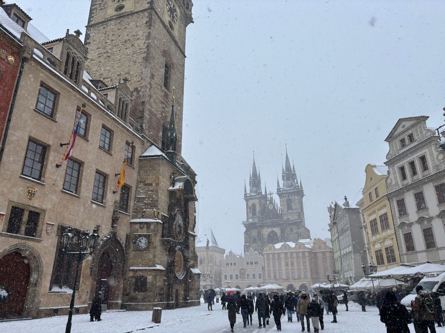 Prag im Winter
