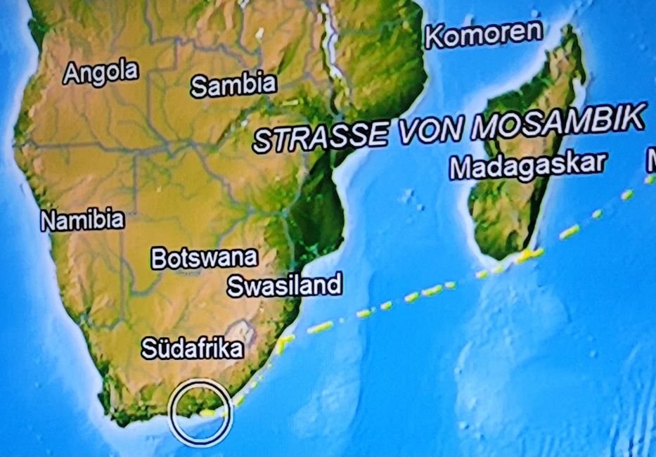 Día 141 de 175: Crucero alrededor del mundo - Puerto Elizabeth/Sudáfrica