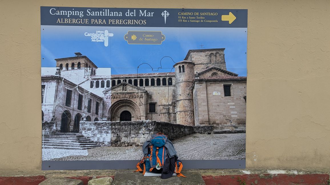 9. Etappe Camino del Norte von Santillana del Mar nach Comillas