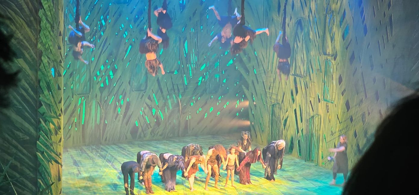 Hamburg St Pauli - une expérience ! Au musical , Tarzan', je n'ai pas pu entrer. Mais à l'hôtel, Der Bunker', juste à côté du stade de St. Pauli, c'était vraiment quelque chose de spécial ! La promenade au bord de l'Aussenalster a ensuite été😆😉😊