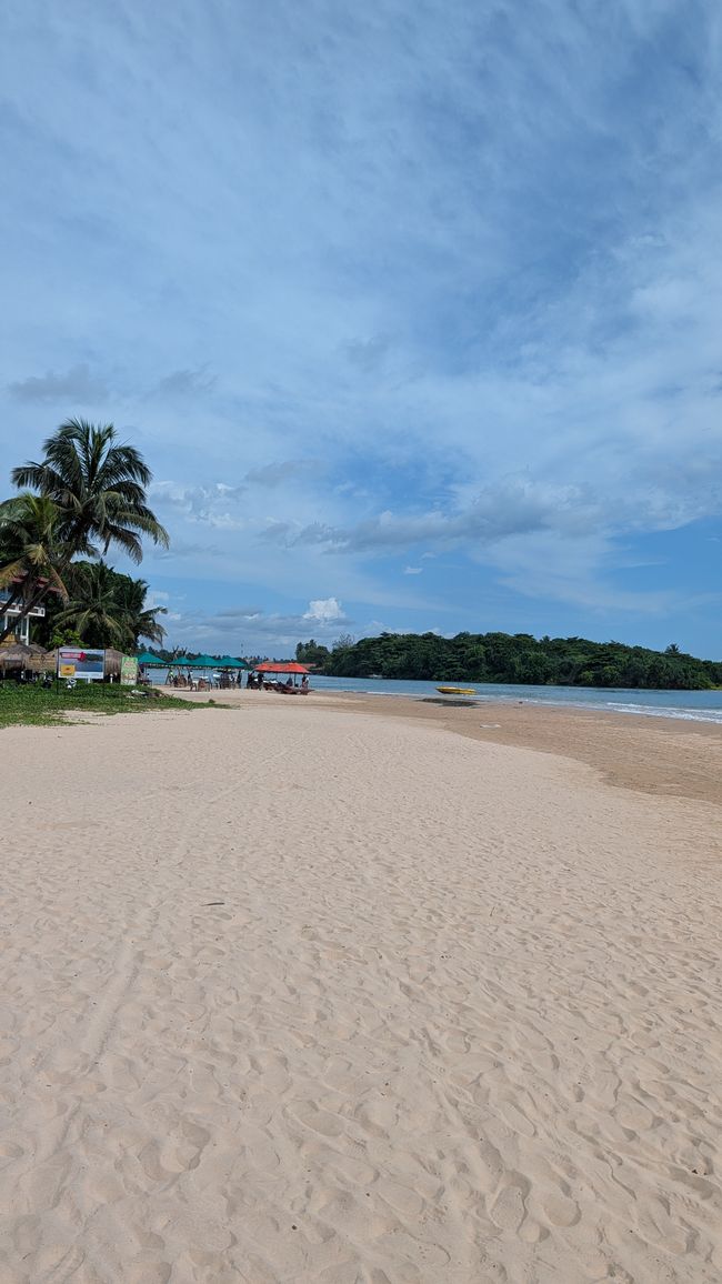 Strand direkt am Hotel 