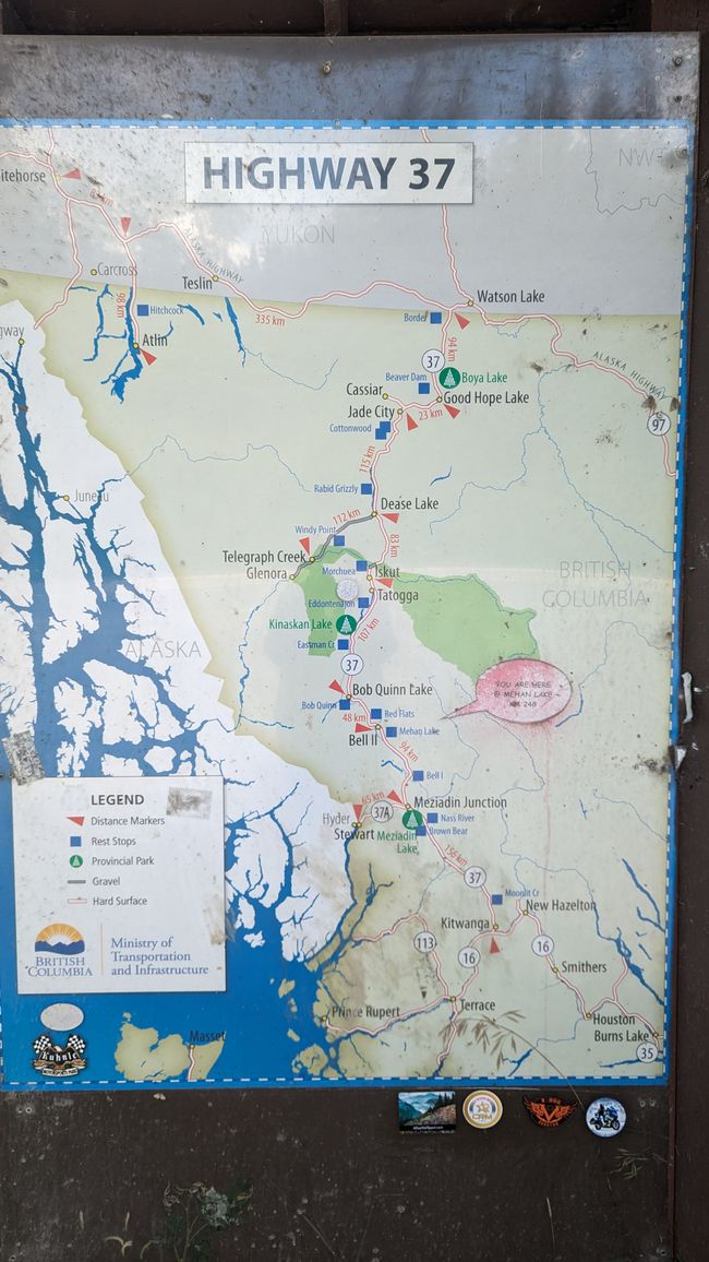 Stewart-Cassiar Highway Information Board