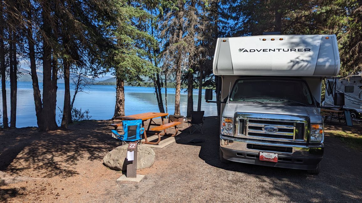 Kinaskan Lake Campground Site 22