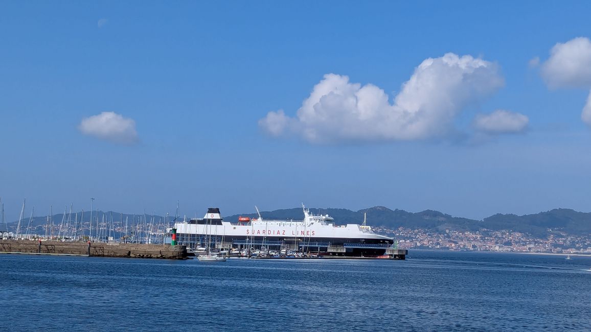 Eighth Stage on the Camino Portugues da Costa from Baiona to Vigo