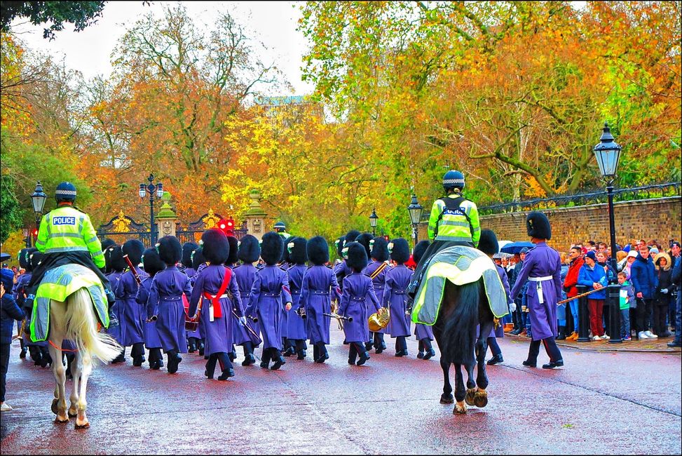 Wachablösung vor dem St. James's Palace